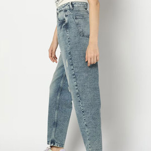 Nueva Llegada, Jeans de Moda para Mujer, Estilo Moderno, Desgastados, Cintura Alta, Spandex/Algodón, Transpirables, Buena Calidad - Product Image 2