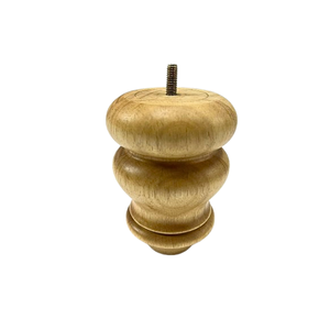 Patas de silla de madera maciza de haya personalizadas, patas de silla de madera maciza para hospital/dormitorio, elegante sofá de madera de estilo Vintage de roble Natural - Product Image 1