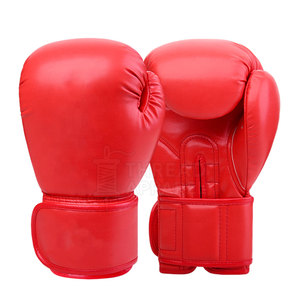 Gants de boxe et de MMA en cuir confortables fabriqués en usine pour le fitness disponibles à la vente - Product Image 1