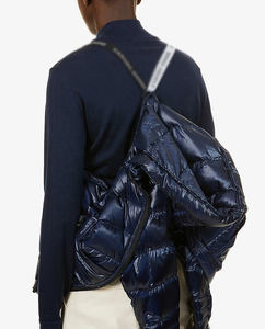 Manteau matelassé épais à capuche de créateur 2022, logo OEM, surdimensionné, doudoune pour homme, bleu, veste gonflée personnalisée pour homme, brillante - Product Image 6