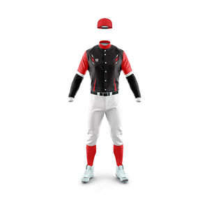 Uniformes de Béisbol Ligeros y Cómodos de Alta Calidad, Diseño de Logotipo Personalizado Impreso, Transpirables y de Secado Rápido con Precio Razonable - Product Image 2