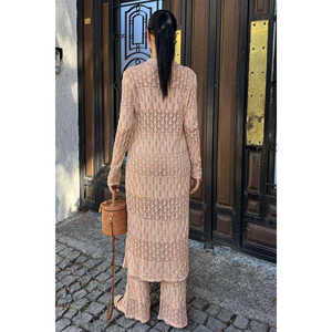 Conjunto de cárdigan largo calado estilo casual Bridget 9881 - Product Image 6