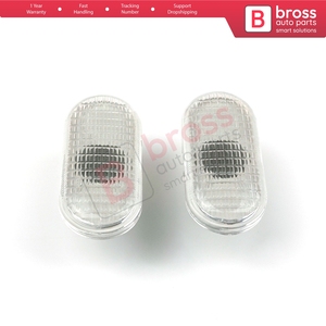 BSP748 2 Piezas Lámpara Indicadora Lateral Blanca 8200257884 para Clio 2 Bross Auto Parts - Product Image 3