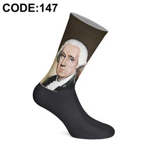 Chaussettes à sublimation fabriquées en Turquie, impression numérique 360°, design artistique, chaussettes unisexes, mélange de polyester de haute qualité, Artwear - Product Image 6