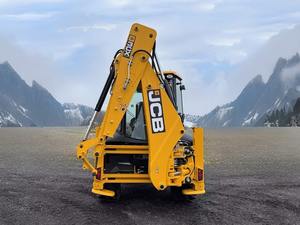 Chargeuse-pelleteuse sur chenilles JCB 3CX d'occasion en bon état avec moteur de pompe à essence pour les industries agricoles et de la construction - Product Image 6