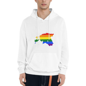 Sudadera con Capucha Personalizada con Estampado DTF, Hombros Caídos, 100% Algodón, Felpa Gruesa, con Bolsillos, Estilo Urbano, Unisex - Product Image 3