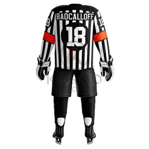 Uniformes de hockey sur glace confortables et élégants de qualité supérieure ensembles de sublimation uniques - Product Image 5