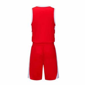 Ensemble de maillot de basket-ball réversible de haute qualité Logo sur mesure grande taille respirant matériau à séchage rapide unisexe uniforme d'équipe - Product Image 3