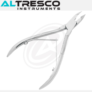 Vente en gros de pinces à cuticules en acier inoxydable avec ensemble manucure et pédicure à ressort unique avec lames de 4mm 6mm 8mm - Product Image 3