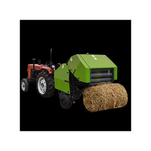 Empacadora de heno de alta calidad/Mini máquina empacadora de heno hierba/Tractor empacadora de heno redonda directa de fábrica - Product Image 6