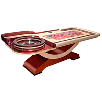 Tables de poker standard de casino de haute qualité conçoivent la table de roulette de divertissement à vendre