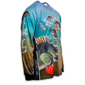 T-shirts longs durables avec protection solaire-parfaits pour les sports, les entraînements ou les vêtements décontractés décontractés - Product Image 3