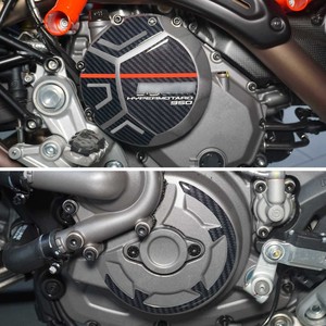 Adesivi Protettivi 3D per Carter Motore e Serbatoio Moto Compatibili con Ducati Hypermotard 950 SP 2019-2025 - Product Image 3
