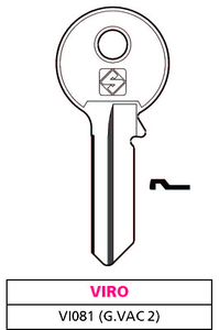 Chiave Asc Vi081 (g. Vac 2) Viro - Product Image 1