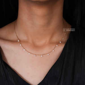 จี้เพชรทรงกลมเจียระไนแบบบริลเลียนท์ 14K ทองคำเหลือง ประดับเพชรเลี้ยงในห้องปฏิบัติการ สำหรับผู้หญิง ความใส VS+ สี EF เครื่องประดับสังเคราะห์ น้ำหนักรวม 1.12 กะรัต - Product Image 1