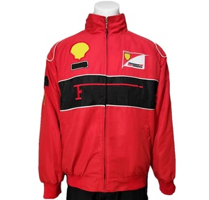 Veste à manches longues unisexe imprimée coupe-vent tendance 100% en polyester printemps automne vêtements de moto de course automobile en plein air transfrontaliers - Product Image 4