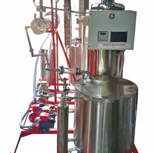 Máquina de destilación de diésel, aceite de motor usado totalmente continuo, gran capacidad de producción (1000 lts por día) Equipo de pirólisis