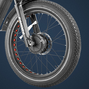 Bicicleta Eléctrica Romeo Pro II 200-250W 26 * 4.0 con Neumáticos Anchos, Nuevo Diseño, Motor Dual Recargable, Lista para Entrega - Product Image 3