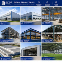 Nave prefabricada de estructura de acero, taller de estructura de acero industrial, almacén prefabricado, garajes prefabricados.