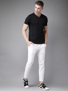 T-shirt surdimensionné en coton premium pour hommes, vente en gros, logo personnalisé, OEM - Product Image 3