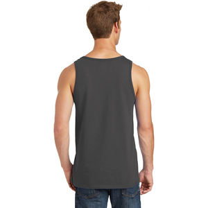 Camiseta sin mangas sólida básica de entrenamiento para hombre, camisetas informales, camiseta sin mangas básica para hombre, camiseta sin mangas para gimnasio informal Stringer - Product Image 2