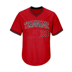 Maillot de baseball pour homme à séchage rapide, coupe ajustée, maillot de baseball pour homme, meilleure vente 2022, maillot de baseball pour homme - Product Image 2