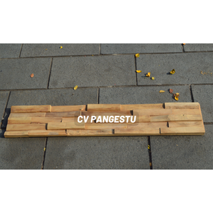 Revestimiento de Suelo de Madera de Teca Reciclada Ecológica, Diseño Minimalista Indonesio, Marca PANGESTU, Grosor de 15 mm - Product Image 5