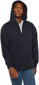 2025 Sudadera con capucha de lana con cremallera Lisa personalizable Crea tu propio diseño elegante con impresión digital funcional frontal para el invierno - Product Image 2