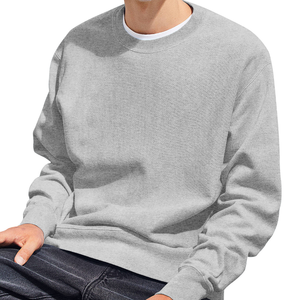 Sudaderas de Manga Larga Casuales de Hip Hop al por Mayor OEM, Sudaderas de Forro Polar Cálidas para Hombre, Sudaderas Transpirables Personalizadas en Blanco - Product Image 1