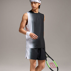 Nouveau 2025 Débardeur tricoté personnalisé pour homme grande taille, séchage rapide, 100% coton respirant, style sportif et actif, personnalisable Pakistan - Product Image 2