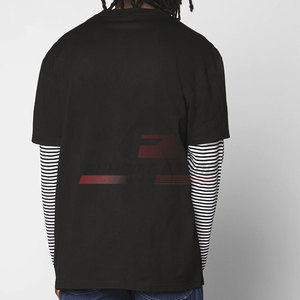 Novedad de 2025, camisetas de doble capa para hombre, ropa de verano, camisetas informales de doble capa para hombre, venta en línea - Product Image 6