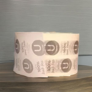 กระดาษรองอบเคลือบซิลิโคนพิมพ์ลายด้านเดียวแบบม้วน สำหรับบรรจุภัณฑ์อาหาร กระดาษกันไขมันพิมพ์โลโก้ตามสั่ง สำหรับร้านเบเกอรี่ ร้านอาหาร และอาหารแบบนำกลับบ้าน - Product Image 5