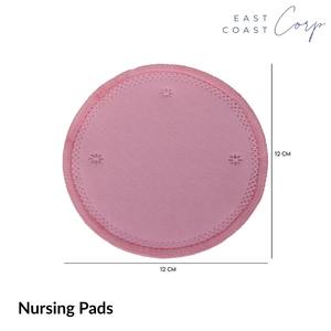 Almohadillas de bambú reutilizables con patrón floral con bolsa de lavandería húmeda Favor de pezón lavable para mamás lactantes regalo de maternidad - Product Image 4