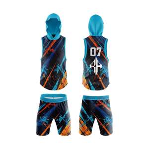 Nuevo Uniforme de Fútbol Americano 2025 de Alta Calidad con Capucha, Spandex/Poliéster, Todas las Temporadas, Color Personalizado, RIVIAN ATLANTIC - Product Image 4