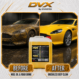 DVX V2 Real Brushless Car Wash Shampoo 5 Liter Concentrated Foamy Lemon Scented 1:60 Dilution Ratio 3 Year Expiration - Product Image 4
