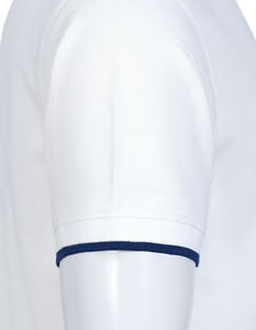 Vente en gros de polos en coton à séchage rapide pour hommes maillot de golf à manches courtes coupe régulière motif solide - Product Image 4