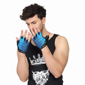 ถุงมือความปลอดภัยในการออกกำลังกายยิมสีขาวถุงมือนิรภัยสำหรับฝึกฟิตเนสและฝึกเพาะกายและยกน้ำหนัก - Product Image 6