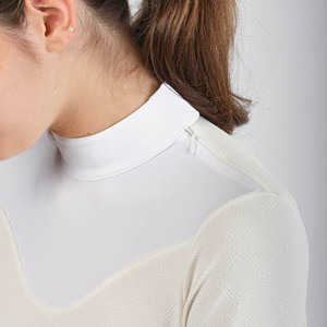 Camisas personalizables de alta demanda para mujer, capa Base, ropa ecuestre al por mayor, camisa para montar a caballo - Product Image 3