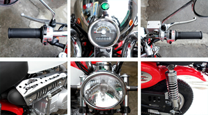 새로운 원숭이 125cc 4 행정 전기/킥 스타트 수동 클러치 미니 오토바이 - Product Image 4