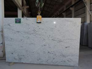 Style de conception de grande dalle dalle en pierre polie blanche coloniale moderne - Product Image 6