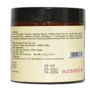 Exfoliante Corporal Vegano Orgánico Anti-Manchas con Cúrcuma, Frutas, Café, Ácido Salicílico, Vitamina C, Azúcar y Hierbas para Limpieza, con Aroma a Fresa - Product Image 2