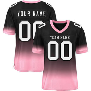 Streetwear Clubwear personnalisé maillots de football américain vêtements de sport séchage rapide polyester maille respirant sublimation équipe Logo numéro - Product Image 3