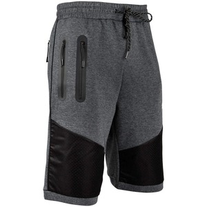 Nueva oferta de ropa deportiva de algodón para hombre, pantalones cortos informales con cremallera y bolsillos, pantalones cortos para correr de lana, entrenamiento atlético, gimnasio, pantalones cortos para correr de talla 6XL - Product Image 5