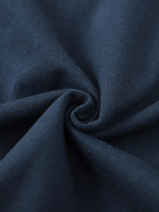 T-shirt décontracté pour homme 100% coton, col rond, manches courtes, polyvalent, toutes saisons, entretien facile, lavable, couleur unie, coupe ample, grande taille - Product Image 4