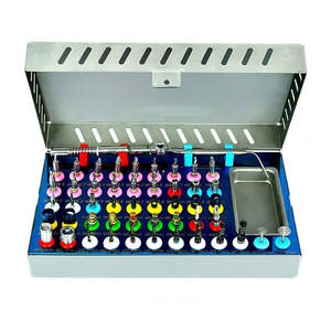 Kit Universal de Implantes Dentales, Expansor Óseo, Juego de Brocas Cónicas, Juego de 50 Piezas, Kits de Implantes Dentales - Product Image 1