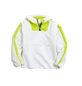 New Fashion Style Casual Outdoor Nylon Windbreaker Jacket Breathable <b>Cycling</b> Running Plus Size Color Block Lightweight Jacket - Product Image 1