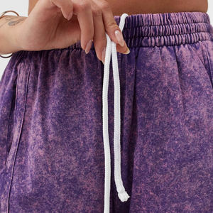 Logo personnalisé Short délavé à l'acide pour femmes Style Streetwear le plus populaire respirant et personnalisé - Product Image 3