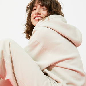 เสื้อขนแกะแขนยาวสำหรับผู้หญิงเสื้อฮู้ดป้องกันการเกิดหมอนดีไซน์ใหม่ล่าสุด - Product Image 2