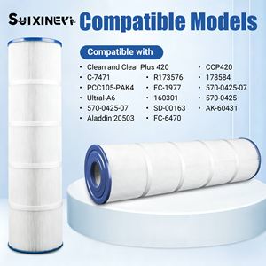 SUIXINEYI C-7471 Spa Filter Compatible CCP420 Clean Clear Plus 420 PCC105-PAK4 R173576 570-0425-07 07077 178584 <b>Pool</b> <b>Accessories</b> - Product Image 2