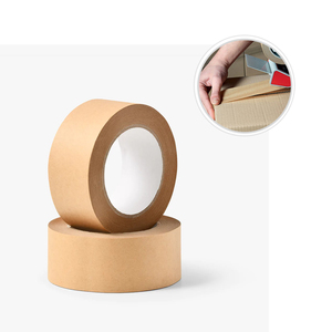 Customized Eco Friendly Water Activated Packaging Kraft Reusable Paper <b>Tape</b> at Lowest Price From Indian Exporter - Product Image 4